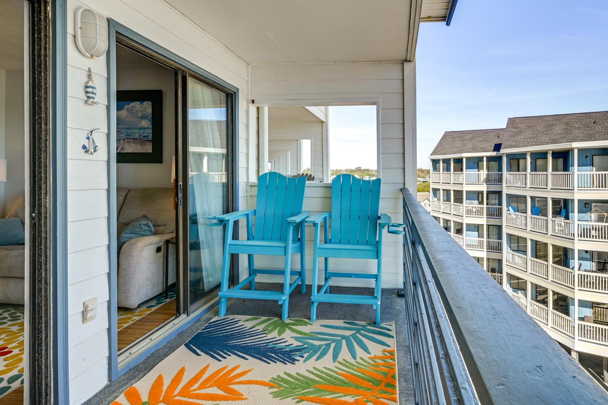 Cozy Beachfront Condo With Wifi, Views And Pool Access Миртъл Бийч Екстериор снимка