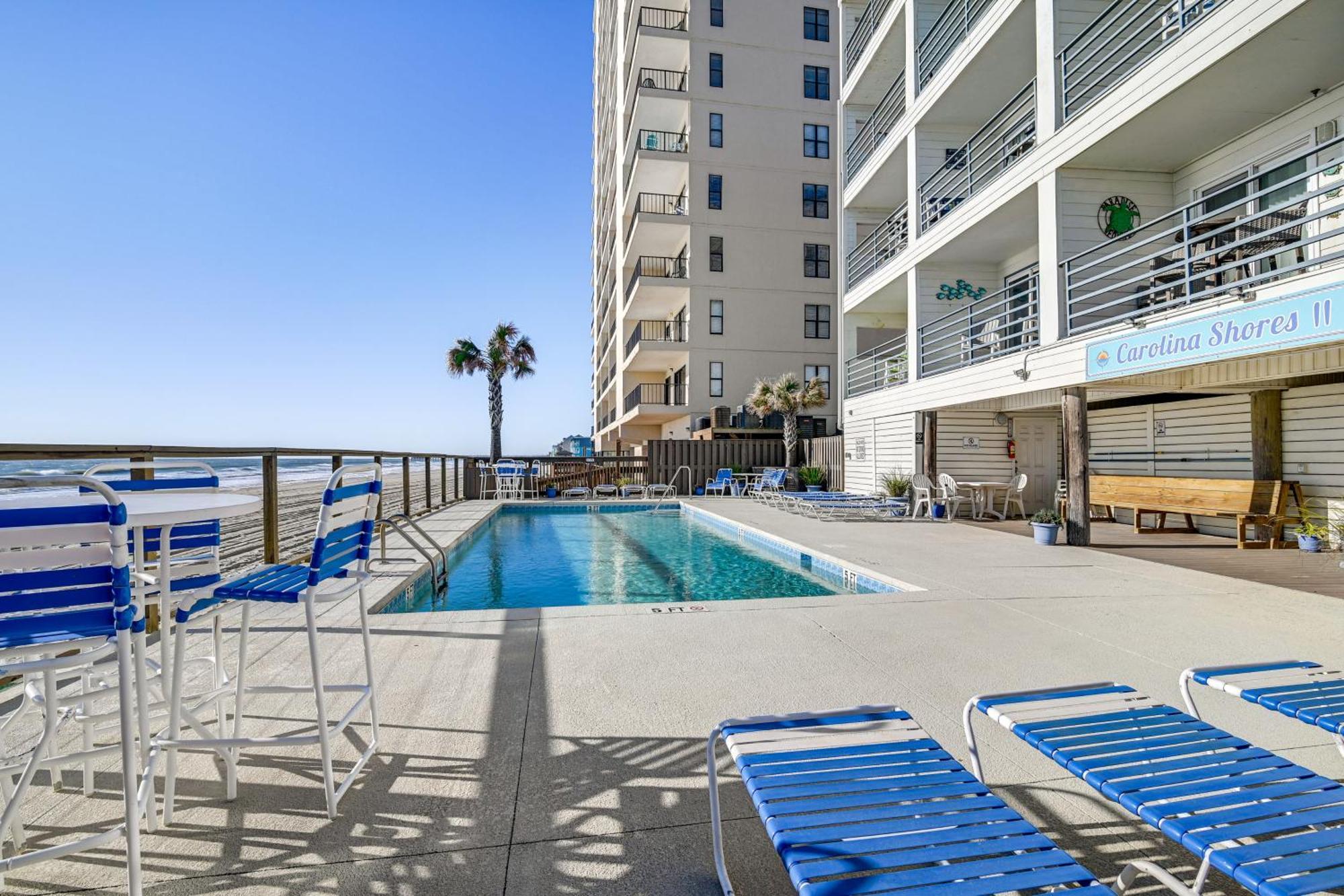 Cozy Beachfront Condo With Wifi, Views And Pool Access Миртъл Бийч Екстериор снимка